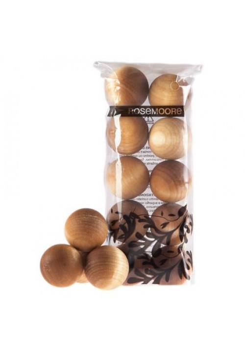 Rose Moore Scented Wooden Balls - Pomegranate